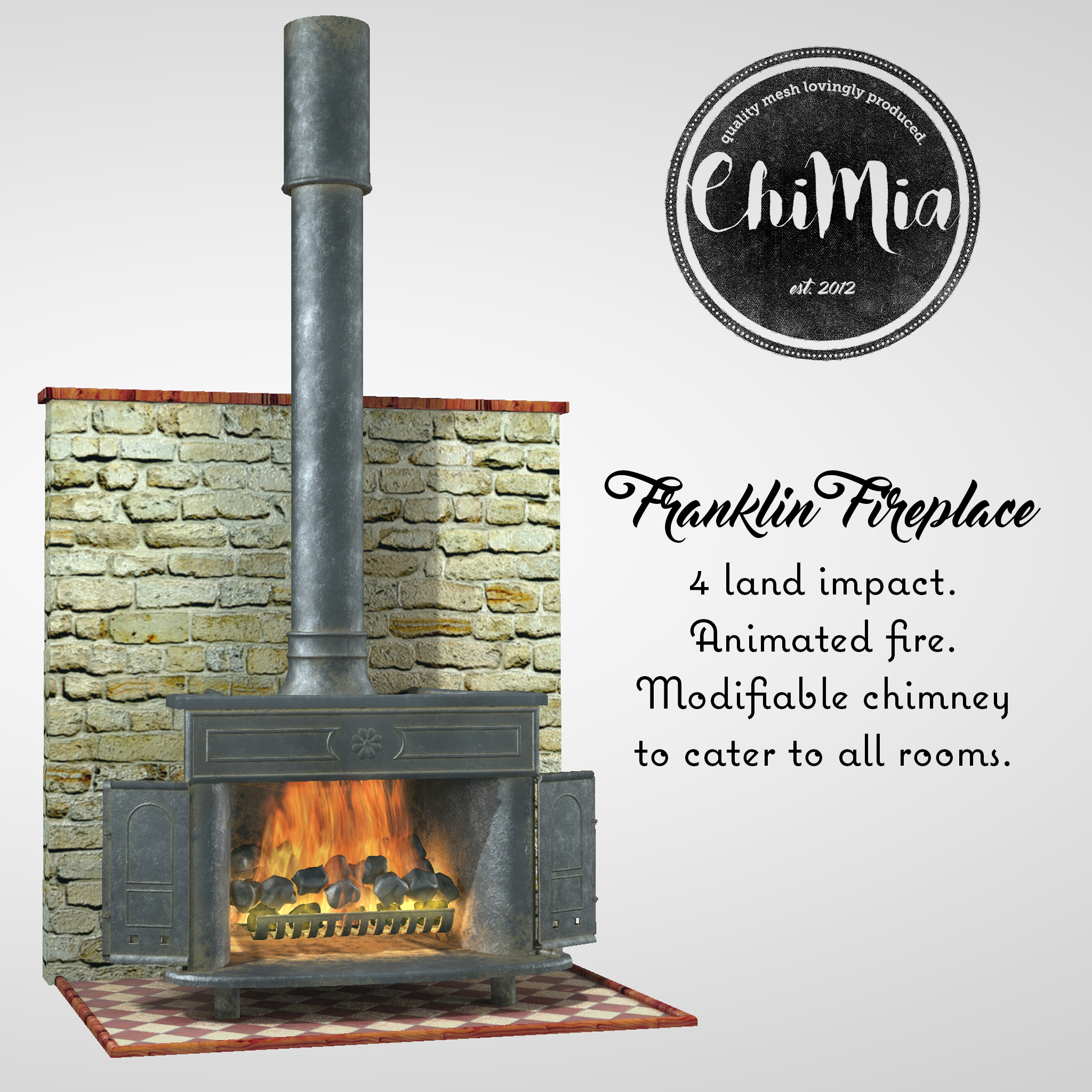 Franklin Fireplace for The Challenge