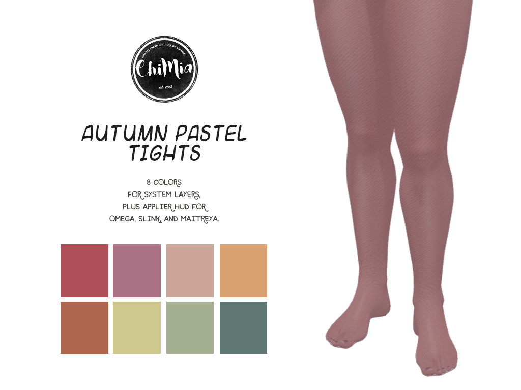 Autumn Pastel Tights