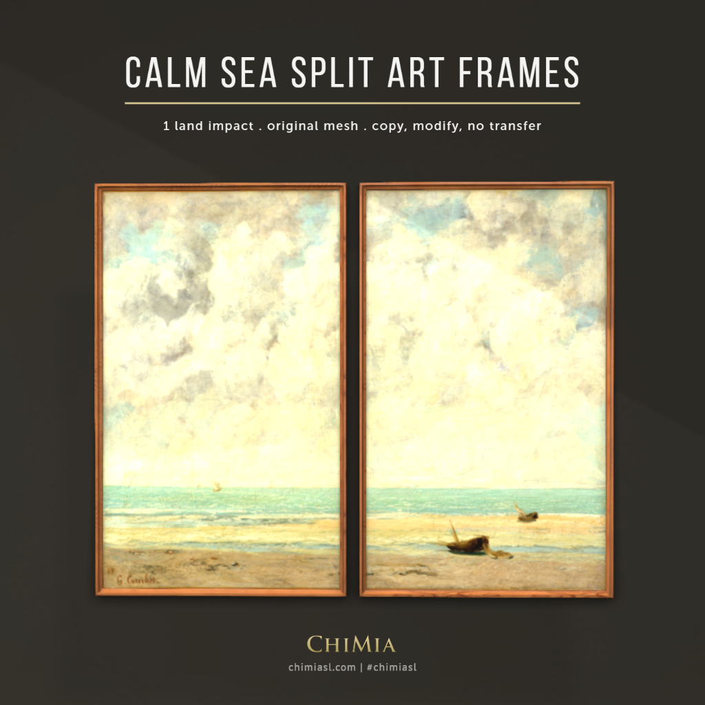 Calm Sea Split Art Frames