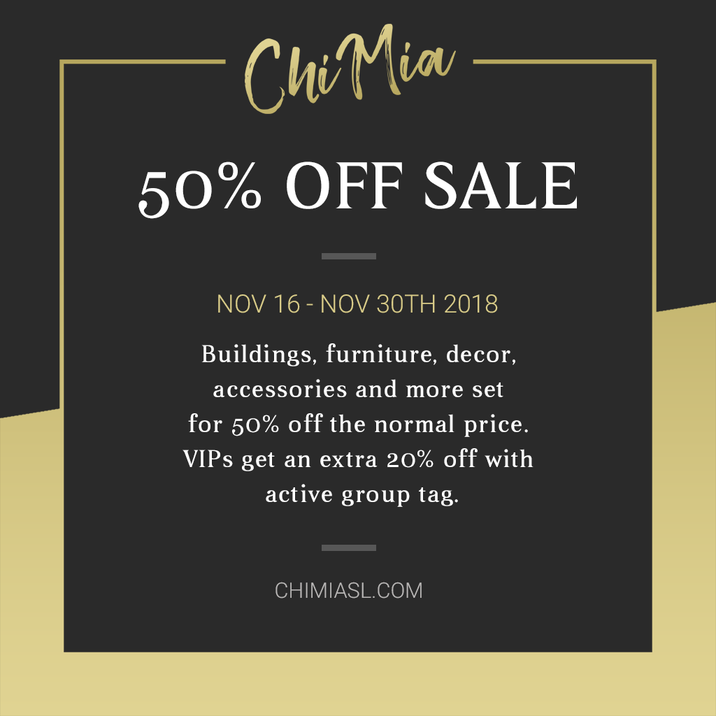 ChiMia Black Friday Sale 2018