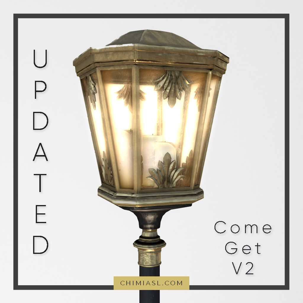 Updated Victorian Street Lamp