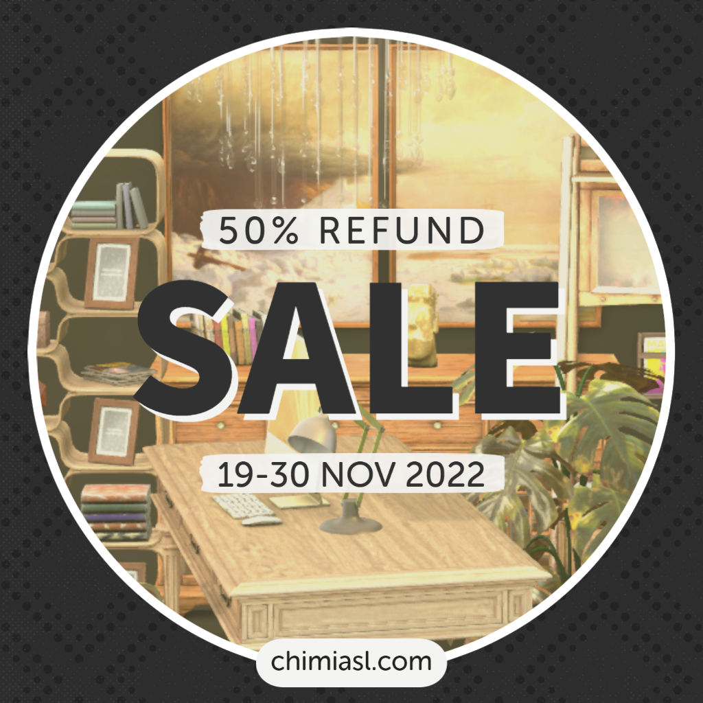 50% Refund Store-wide Sale until 30 Nov 2022