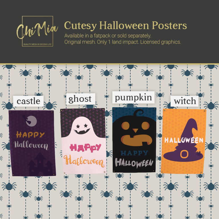 Cutesy Halloween Posters