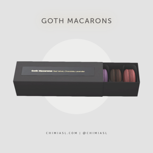 Goth Macarons