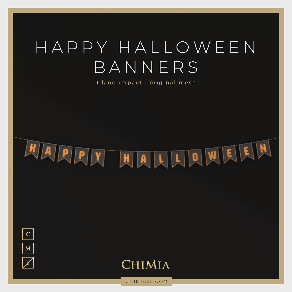 Happy Halloween Banners by ChiMia