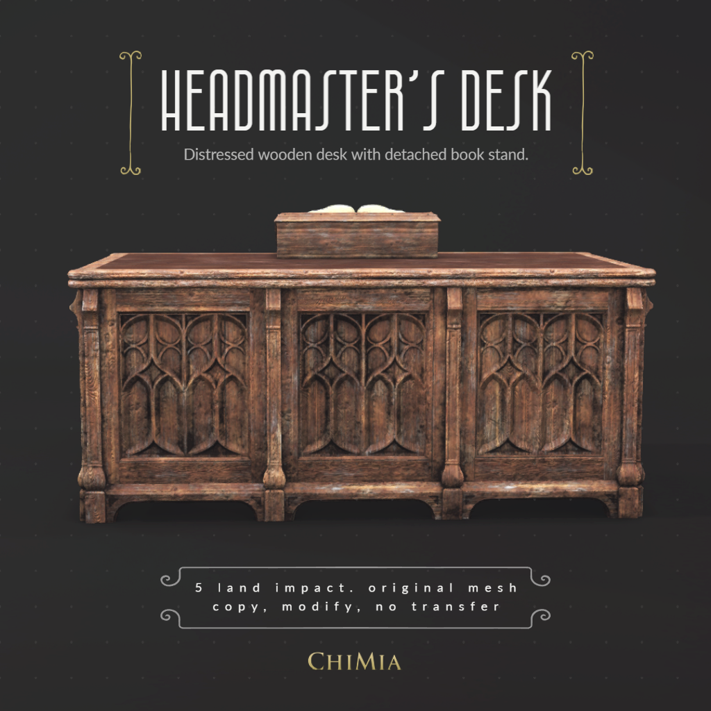 Headmaster’s Desk