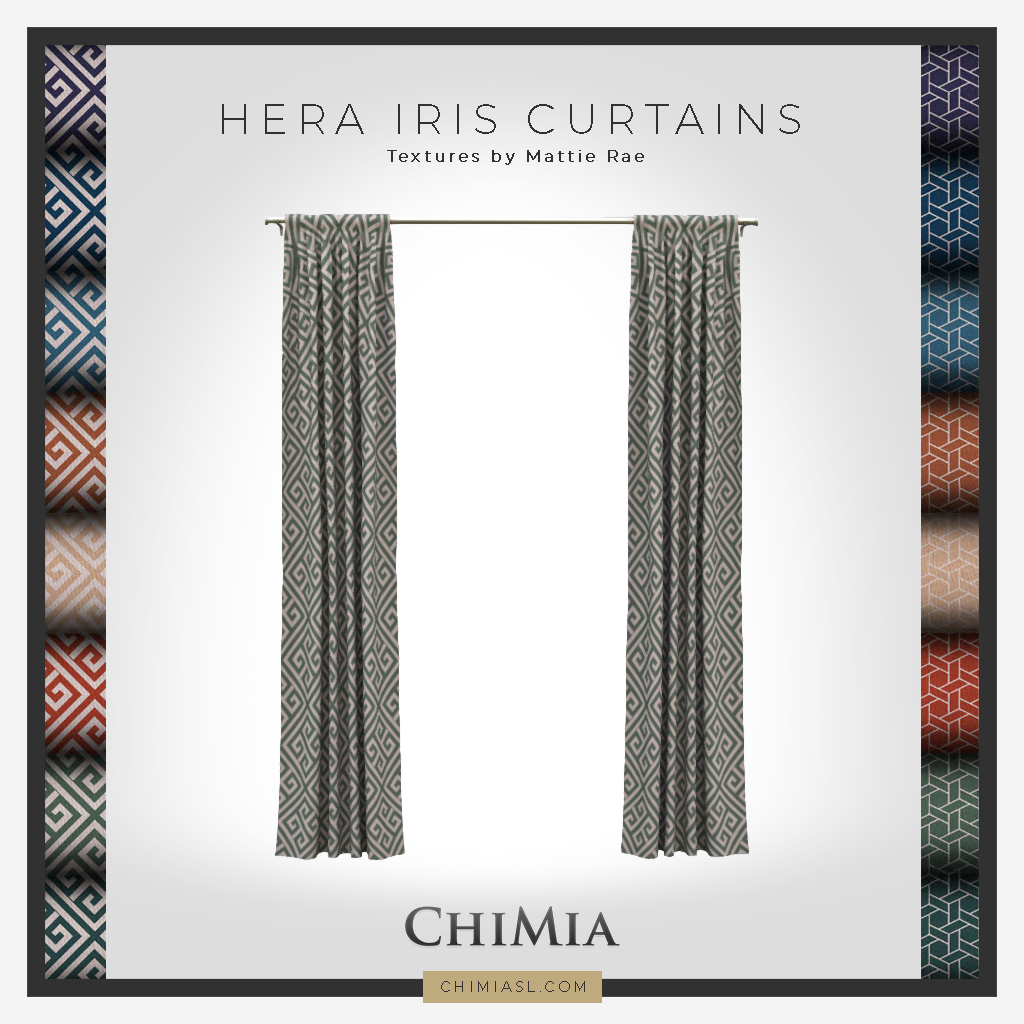 Hera Iris Curtains for TSS 16 Jan 2021