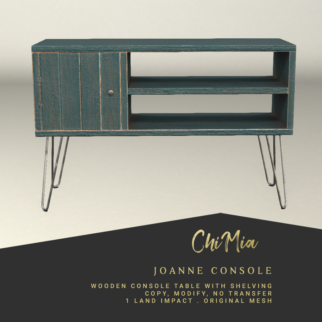Joanne Console - teal