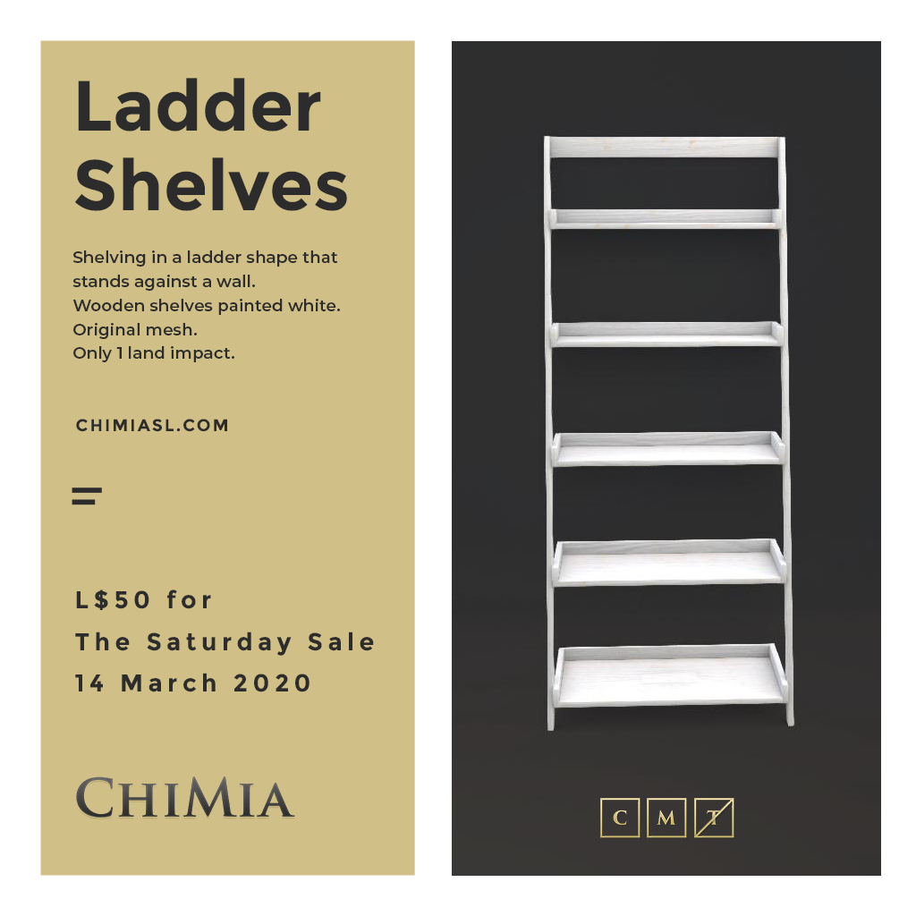 The Saturday Sale 14 Mar 2020: Ladder Shelves