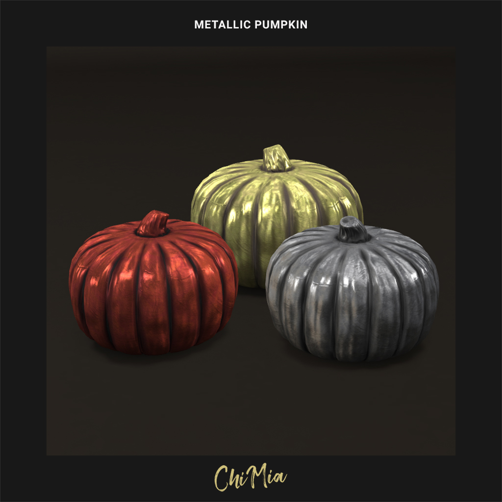 Metallic Pumpkins Pack