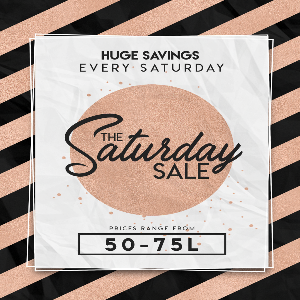 Saturday Sale