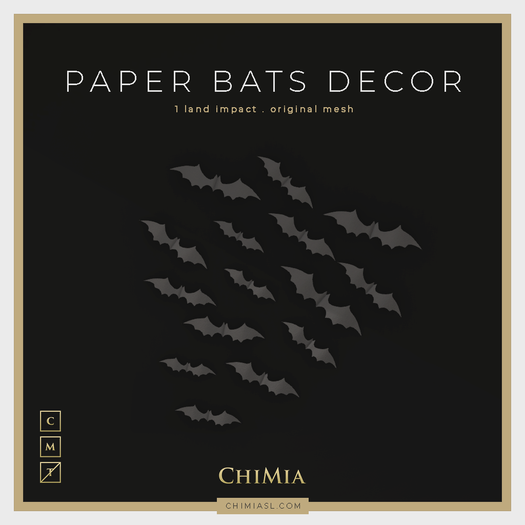 Paper Bats Decor by ChiMia