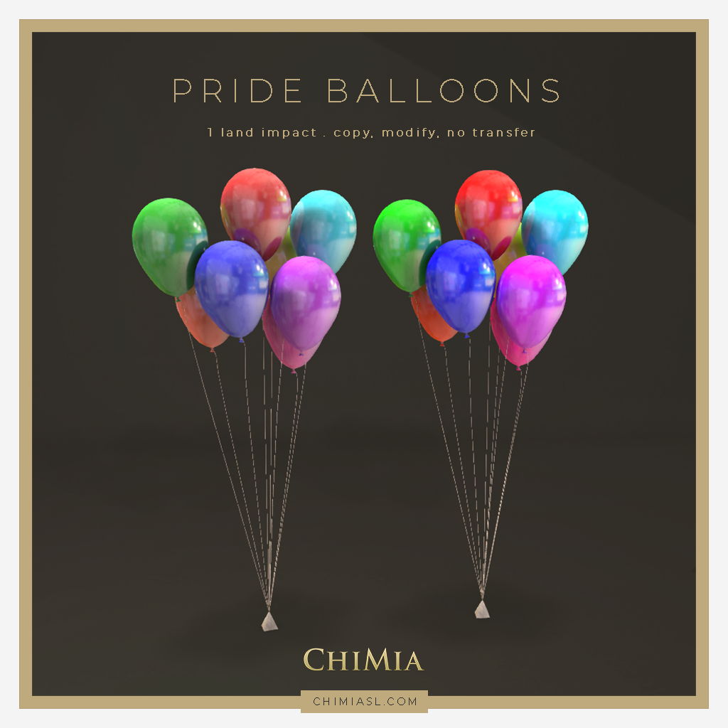 Pride Balloons for FLF