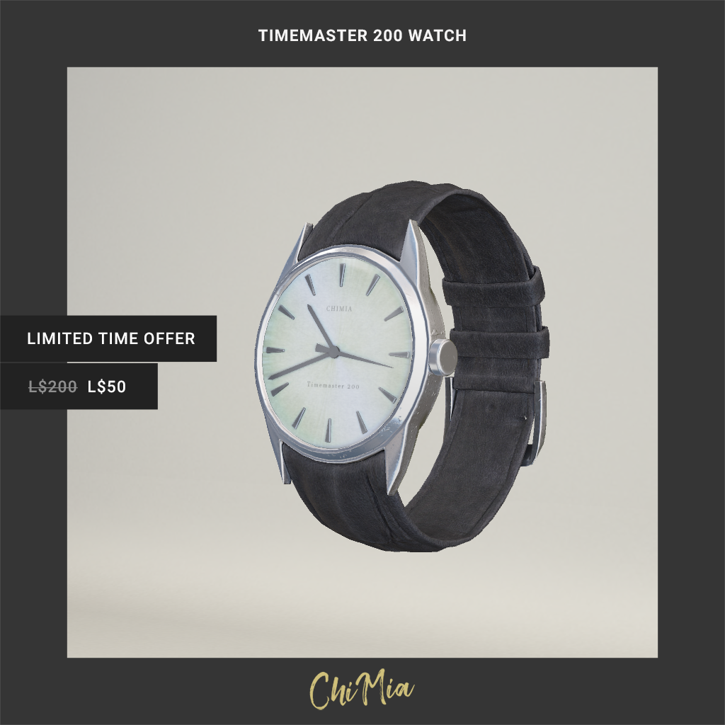 Timemaster 200 Watch on sale 22 June 2019 for only L$50