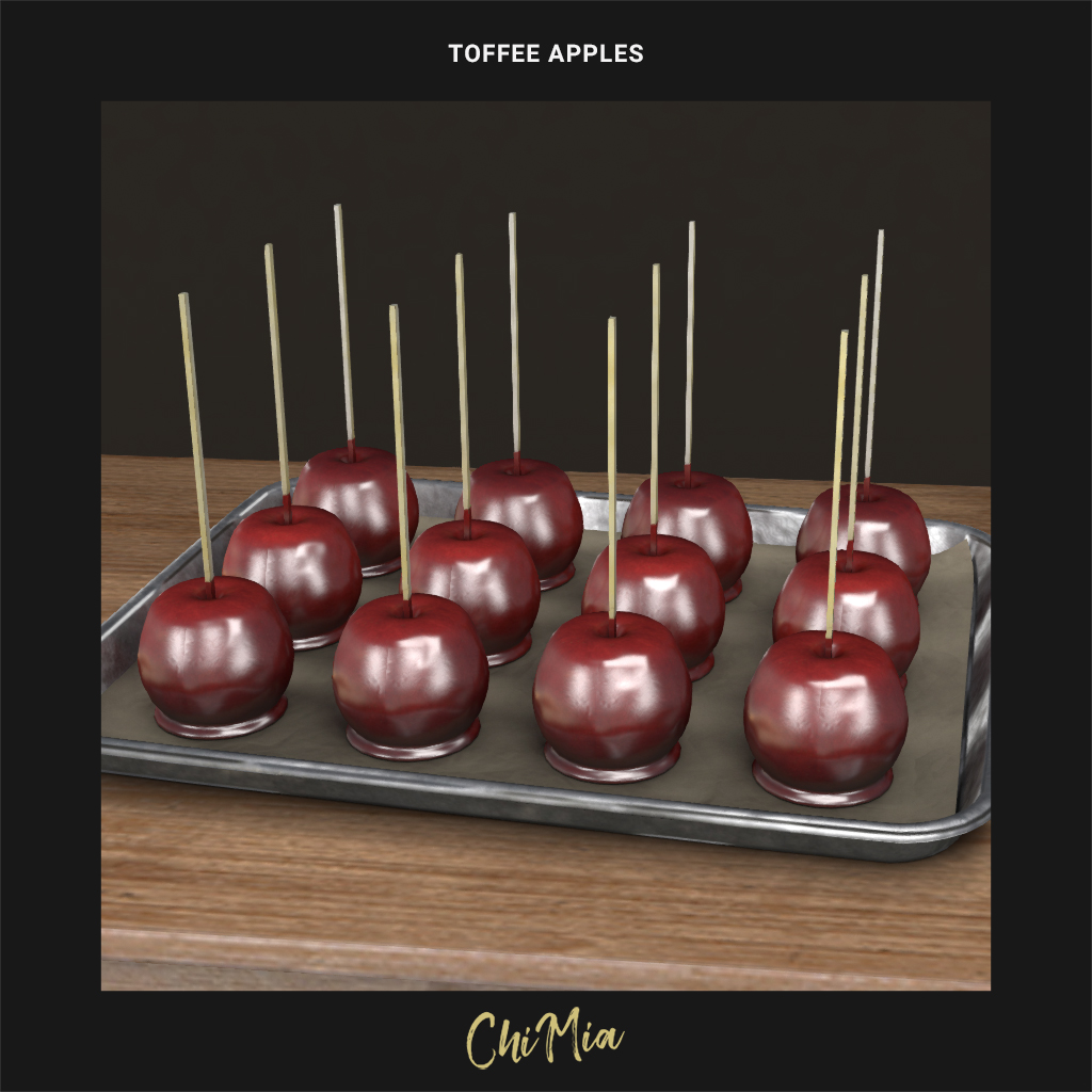 Toffee Apples for FLF 15 Oct 2021