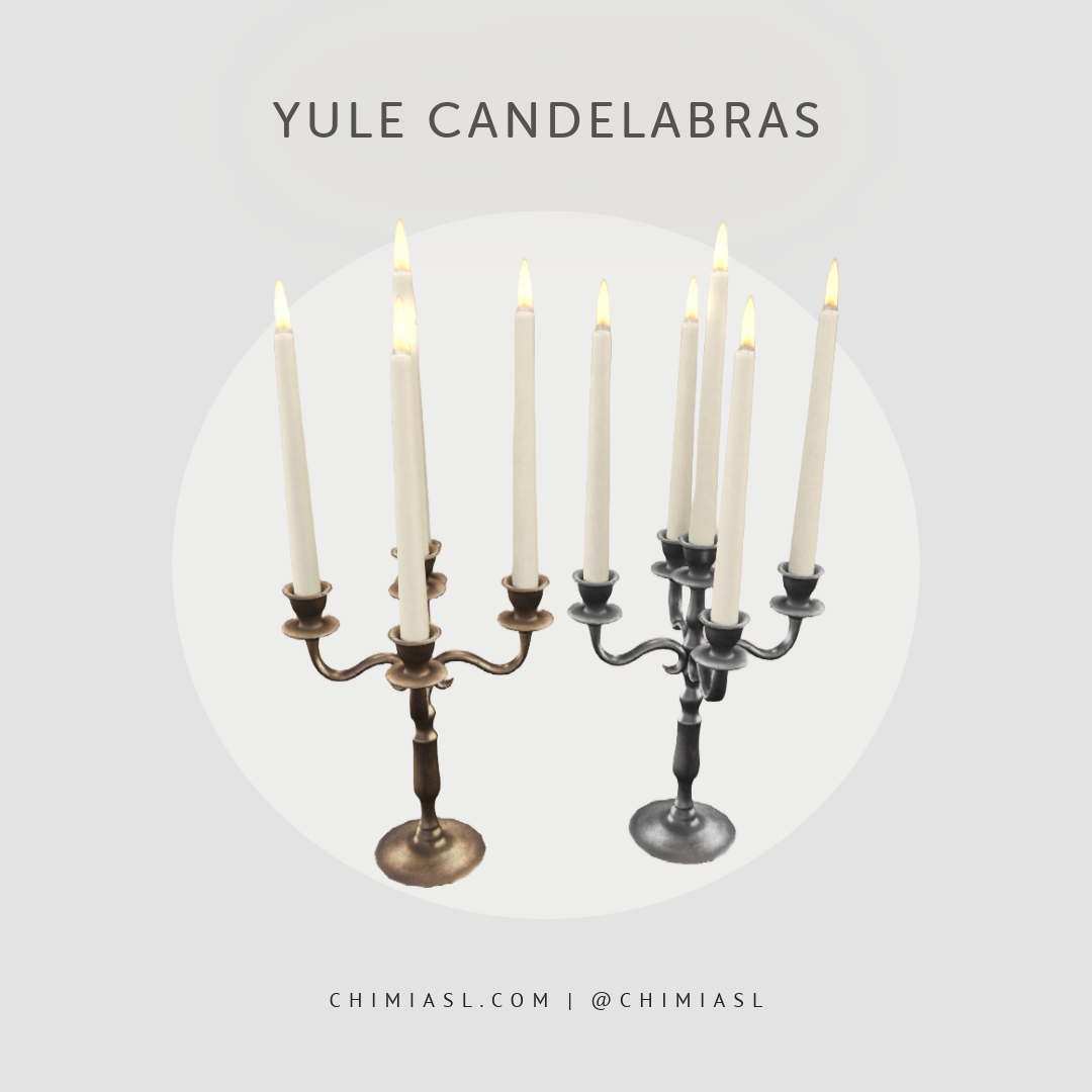 Yule Candelabras Pack